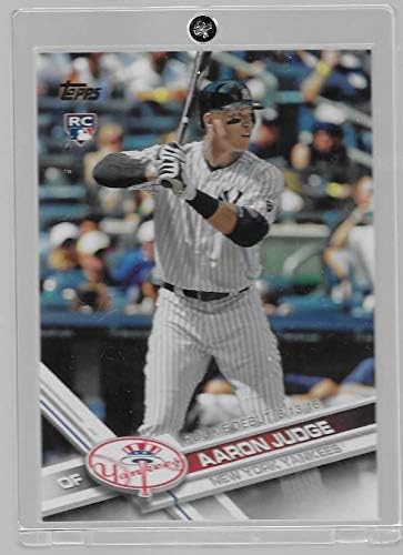 Aaron Judge 2017 Topps Update Baseball Rookie Card #US99 - MLB Debut - Stored in a Protective Plastic Display Case!!