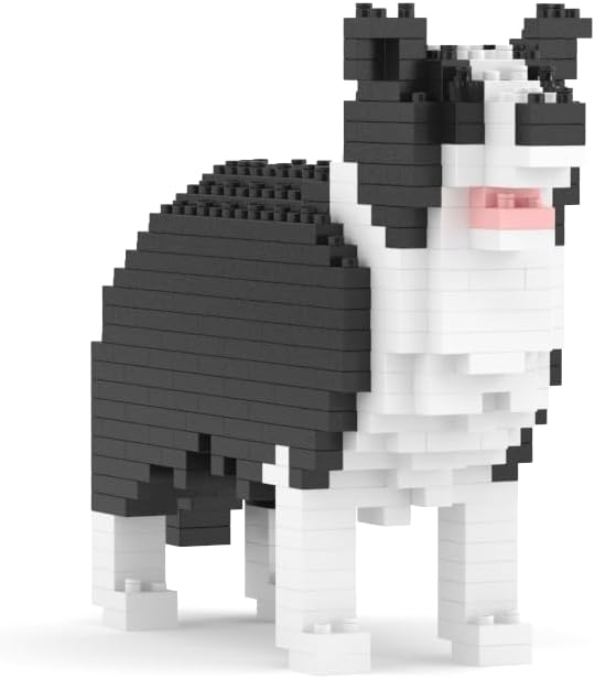 JEKCA Border Collie Mini 01S | Mini Dog Plastic Building Blocks | Age 14+