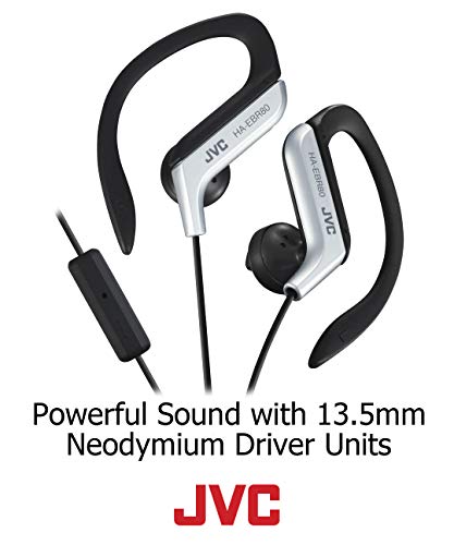 JVC HAEBR80B Sports Clip Headphones (Black)