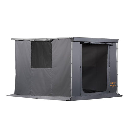 SanHima Awning Room with Floor 8.2Ft x 10Ft - Breatheable Mesh Tent Waterproof Sun Shelter for Overland Camping, for SanHima Pull-Out Side Awning 8.2Ft x 10Ft (Not Included)