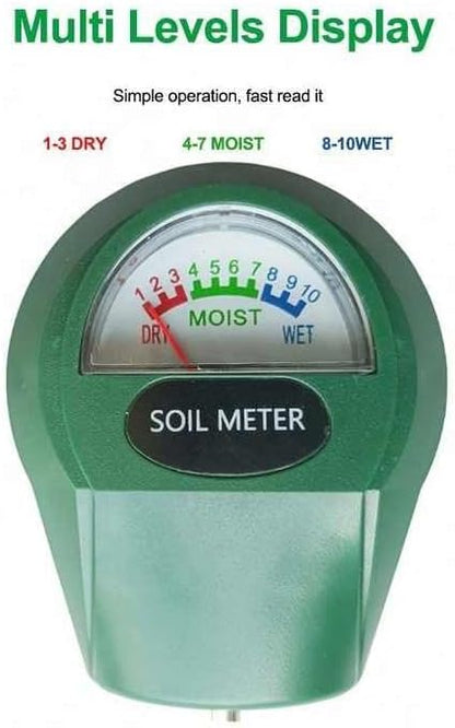 Moisture Meter - Skiennix Plant Soil Moisture Sensor for Indoor & Outdoor Use | No Battery Needed