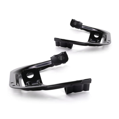 KarParts360 Fog Light Bracket Pair for 2011-2018 RAM 1500/2500/3500, Steel, Model CLX-M0-USA-REPD013701-CL