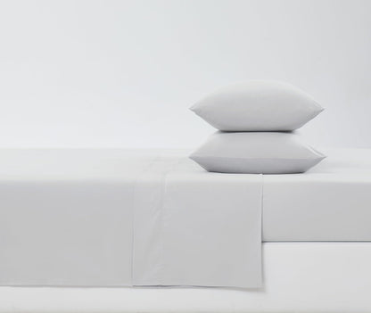 Linen Closet Luxury Cotton Blend 3-Piece Sheet Set, Twin XL, Light Gray