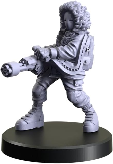 Monster Fight Club Cyberpunk Red Combat Zone Miniatures: Piranhas Starter Gang