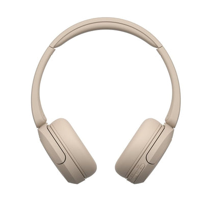 Sony WH-CH520 Wireless Headphones Bluetooth On-Ear Headset with Microphone and up to 50 Hours Battery Life with Quick Charging, Cappuccino