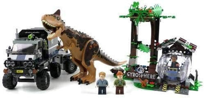 LEGO Jurassic World Carnotaurus Gyrosphere Escape 75929 Building Kit (577 Pieces)