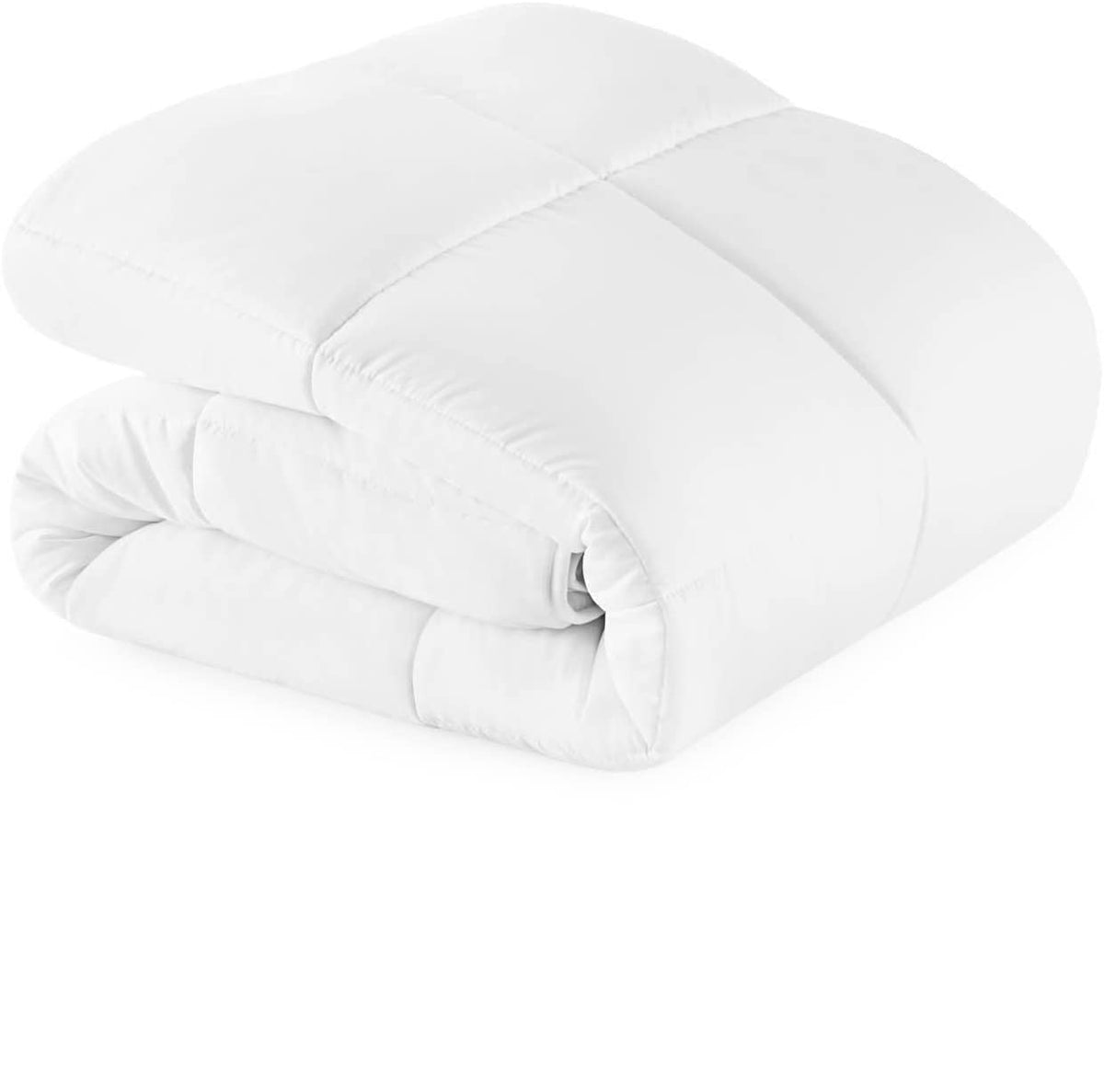 WEEKENDER Comforter Duvet Insert Full White Quilted Down Alternative All Season Microfiber - Full - Box Stitched