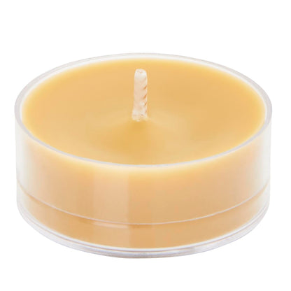 PartyLite Set of 12 Tea Lights Candles, Cedar Patchouli Scent, Aromatherapy Scented Candles Gift Set, Up to 4 to 6 Hours Burn Time