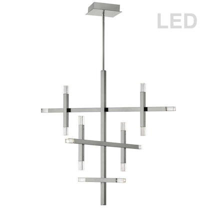 Dainolite Francesca Chandelier 14-Light Aged Brass Metal FCS-3656C-AGB 42 Total Watts