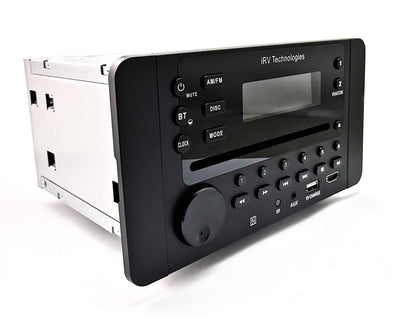 iRV62 2 Zones Wall Mount RV Stereo - 4-Speaker Output, DVD/CD/MP4 Player, HDMI ARC & CEC, NFC Bluetooth, App Control, Digital Surround Sound Entertainment Hub for Trailers