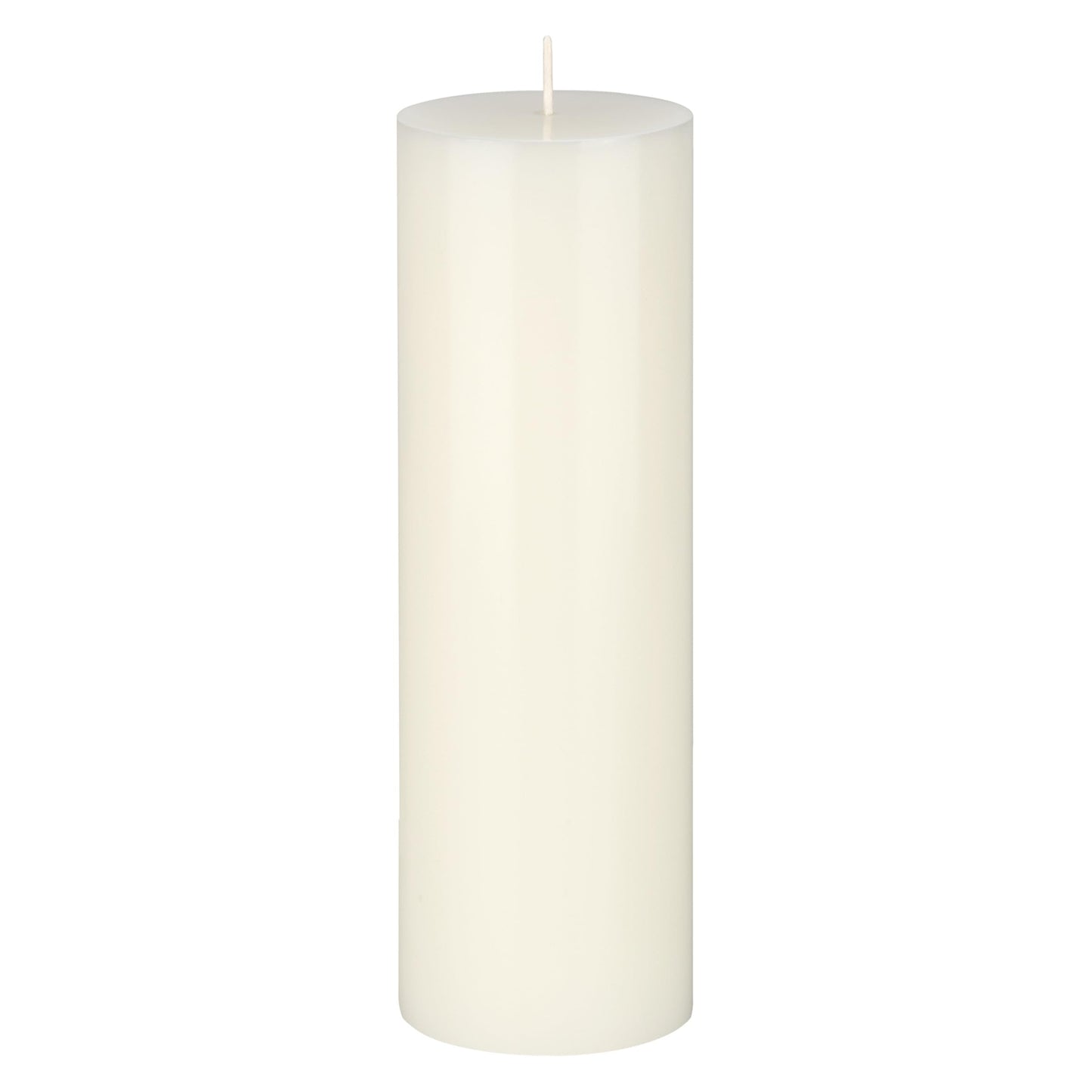 Mega Candles 1 pc Unscented Solid Off White Pillar Candles, Hand Poured Premium Wax Candle 3 Inch x 9 Inch, Home Décor, Spas, Weddings, Occasions, Party, Centerpieces, Holidays, Vigils, Prayers