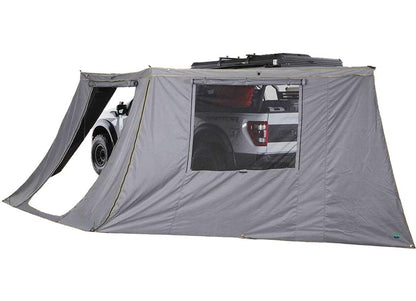 Overland Vehicle Systems 18159910: Hd Nomadic 180 - Awning Wall W/Door & Windows, Universal, Grey