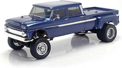 Helidirect CEN Racing Sicario 1/10 RTR 4WD Custom Dually RC Truck DL-Series - Remote Control Car for Adults Waterproof and All Terrain Capabilities - 1/10 Scale RTR (Blue Galaxy)