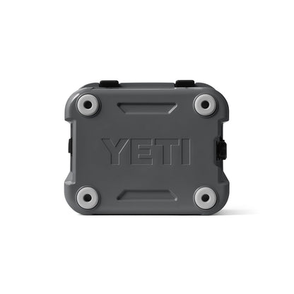 YETI Roadie 24 2.0 Hard Cooler with DoubleDuty Shoulder Strap and Drain Plug, Charcoal