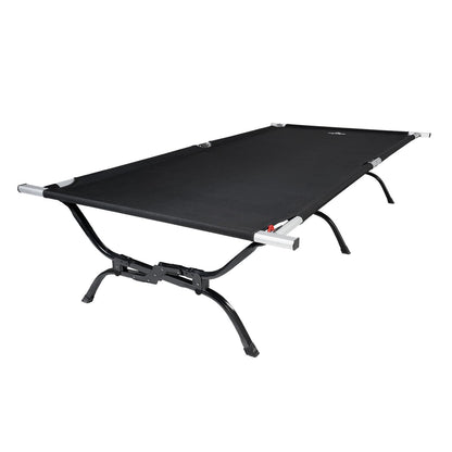 Teton Outfitter Camping Cot, Heavy-Duty Oversized Folding Cot for Adults, Comfortable Elevated Sleeping Bed, Easy Setup, XXL