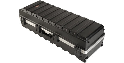 SKB ATA Large Stand Case with Wheels & TSA Latches - Durable Transport Solution for Equipment, 48x16.25x13 Inches, Over-Molded Handle, Secure Straps, Field-Replaceable Parts