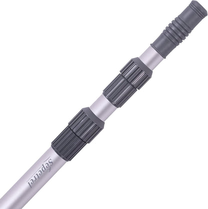 Sepetrel Pool Pole - 12-Foot Telescoping Cleaning Pole for Skimmer Net, Brush & Vacuum Head