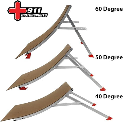 2'x2' - 1:8 Scale RC Car Jump Ramp 40°-60° Made in USA - RTR Ready to Run