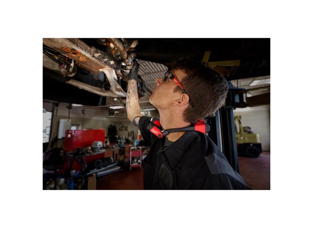 Milwaukee 400 Lumen LED Around The Neck Work Light Adjustable USB Charge