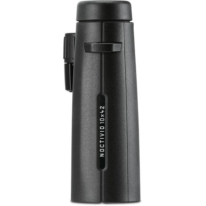 Leica 10x42 Noctivid Water Proof Roof Prism Binocular with 6.4 Degree Angle of View, Black