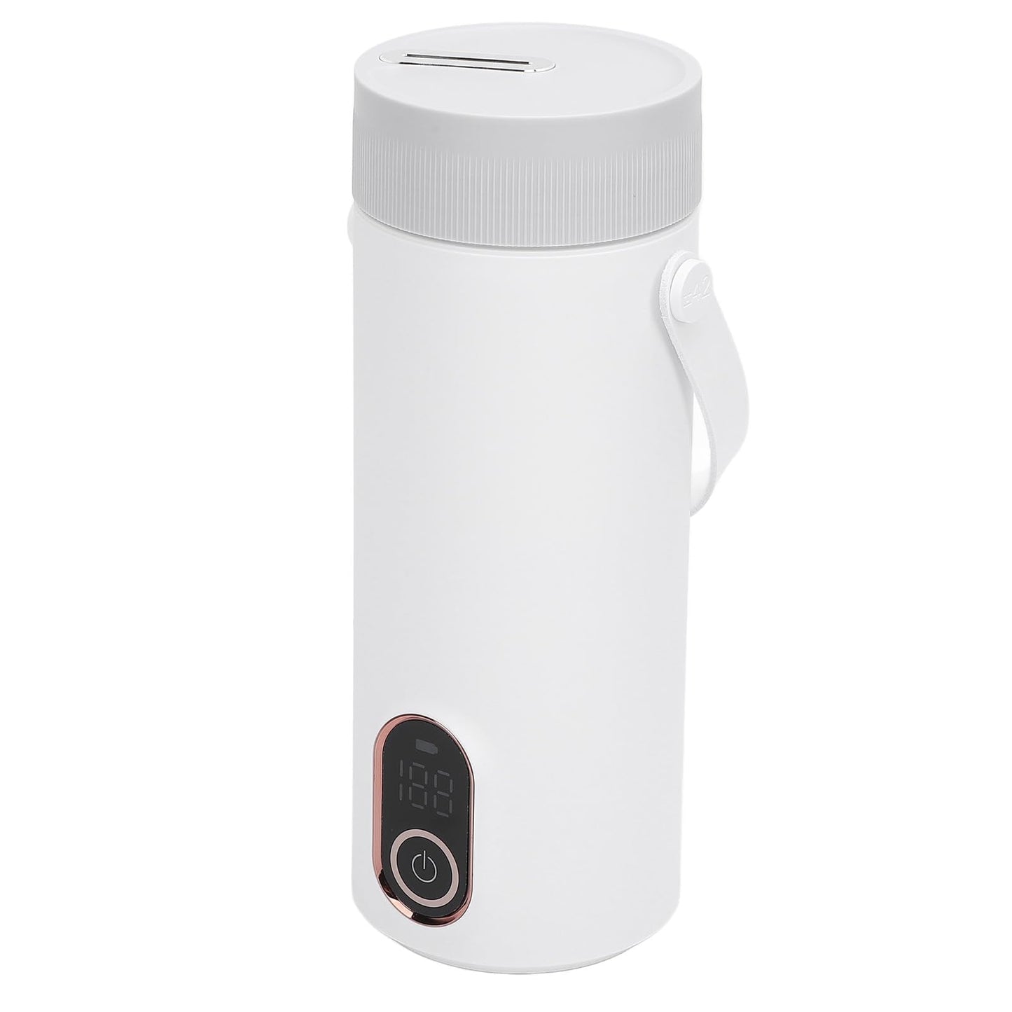 Small Electric Tea Kettle, Rechargeable Portable 304 Stainless Steel Travel Hot Water Boiler with 4 Temperature Settings, Cordless Use for Coffee Tea Milk, No BPA, No Odor, Long