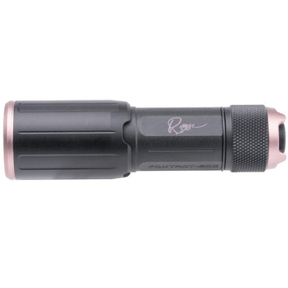 Sig Sauer Foxtrot-EDC 1350 Lumens Durable Waterproof Tactical Handheld Flashlight with Metal Deep Carry Pocket Clip, Compact Rose