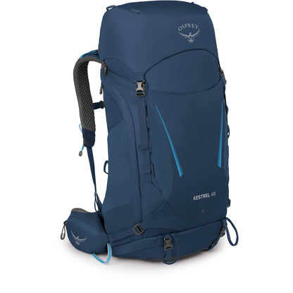 Osprey Kestrel 48L Men's Backpacking Backpack, Atlas Blue, L/XL