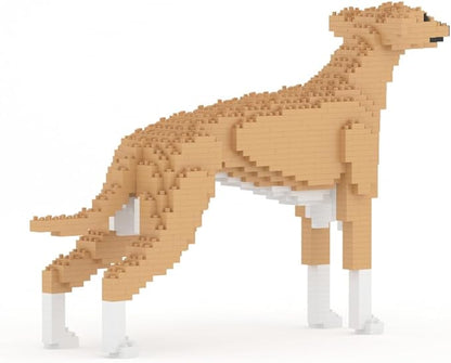 JEKCA Greyhound 01S-M01 | Dog Plastic Building Blocks | Age 14+