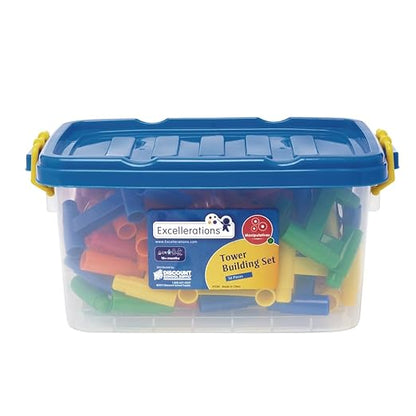 Excellerations Tower Building Set - 50 Pieces (Item # Tow)