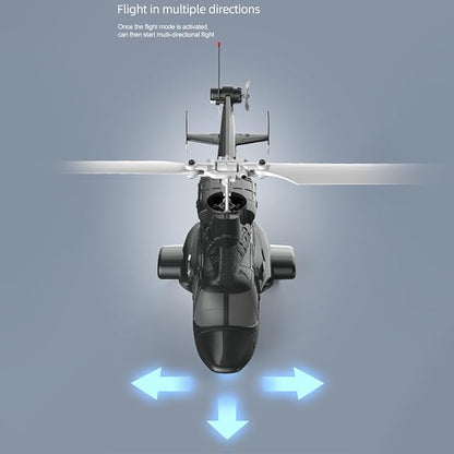 RC ERA A61 RC Helicopter with One-Key Takeoff/Landing 1/52 Scale Air-Wolf Single Rotor 2.4G 4CH Heli Aircraft Altitude Hold Optical Flow Positioning for Adults &amp Hobbyists