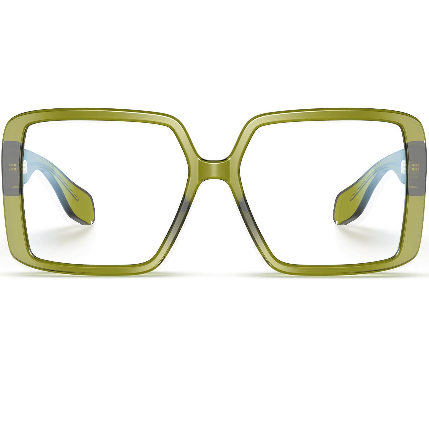 VISOONE Oversized TR90 Blue Light Blocking Glasses Fashion Accessories Non Prescription for Women Harvard