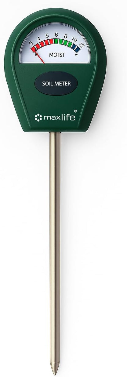 Moisture Meter - Skiennix Plant Soil Moisture Sensor for Indoor & Outdoor Use | No Battery Needed