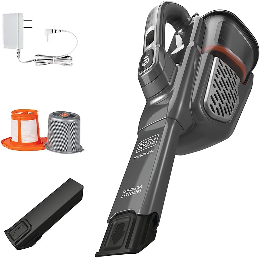 BLACK+DECKER Hand Vacuum - 16V MAX* DUSTBUSTER AdvancedClean+ | Lightweight, Cordless Design
