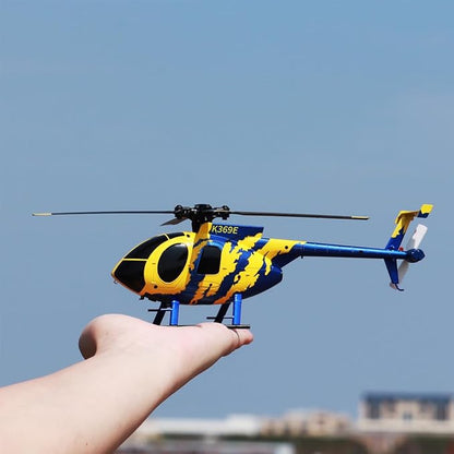 RC ERA C184 MD500 RC Helicopter for Adults 2.4G 4CH 6-Axis Gyroscope Stabilized Helicopter RTF Remote Control Electric Aircraft with Optical Flow for Beginners - 1PCS Battery