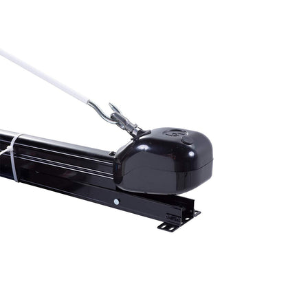 Solera 69 in. Hybrid Universal RV Awning Arms Hardware Kit, Easy to Install, Two-Position Pitch, Auto Rain Dump, Crank Wand, Installation Hardware Included, Simple One-Step Setup, Black - 434727