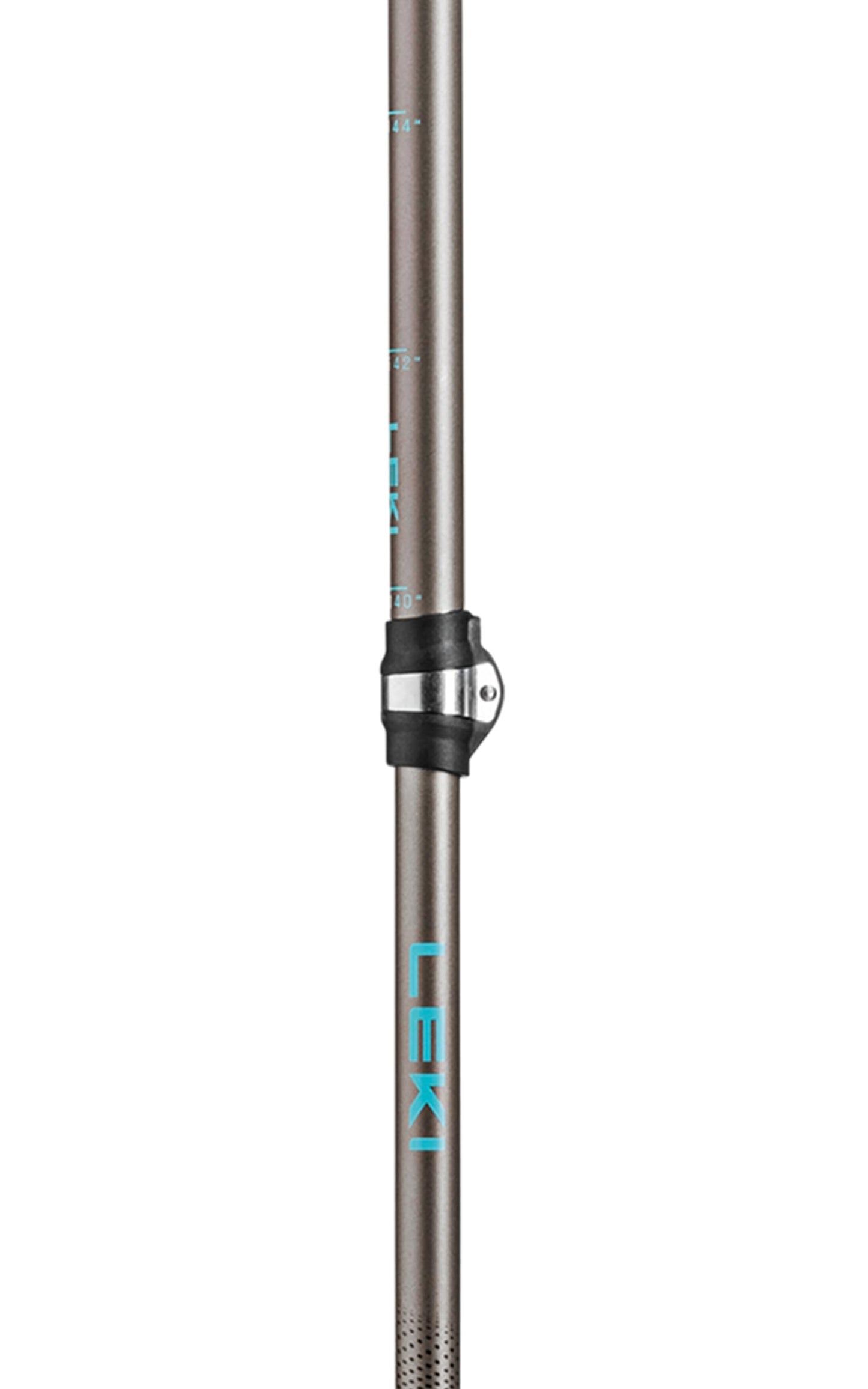 LEKI Cressida FX Carbon Collapsible Lightweight Walking Poles for Trekking & Hiking - Brown-Lightblue-Metallic - 100-120 cm