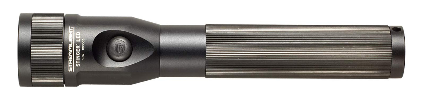 Streamlight 75711 Stinger 425-Lumen LED Bright Rechargeable Handheld Flashlight with AC Charger, Black
