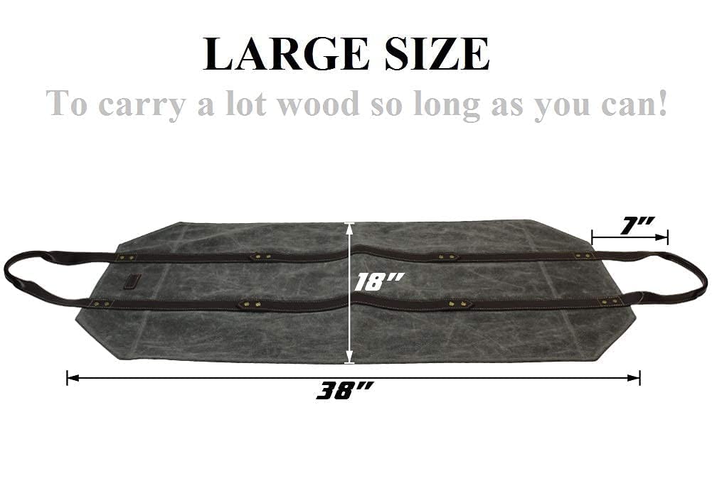 Fire Pit and Log Carrier