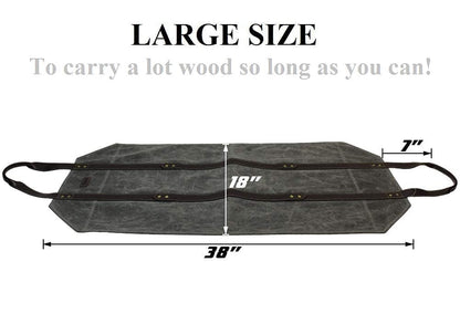 Fire Pit and Log Carrier