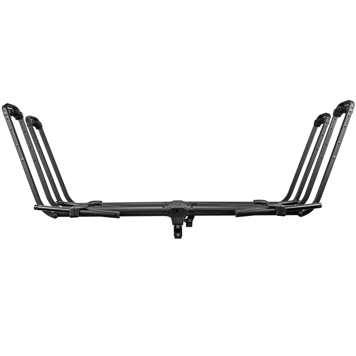 KUAT 2" Piston Pro Platform Rack - Secure Rugged Durable Portable Foldable Easy-to-Use No Frame Contact Dual Ratchet 2-Bike Hauling Platform with 5" Max Tire Width