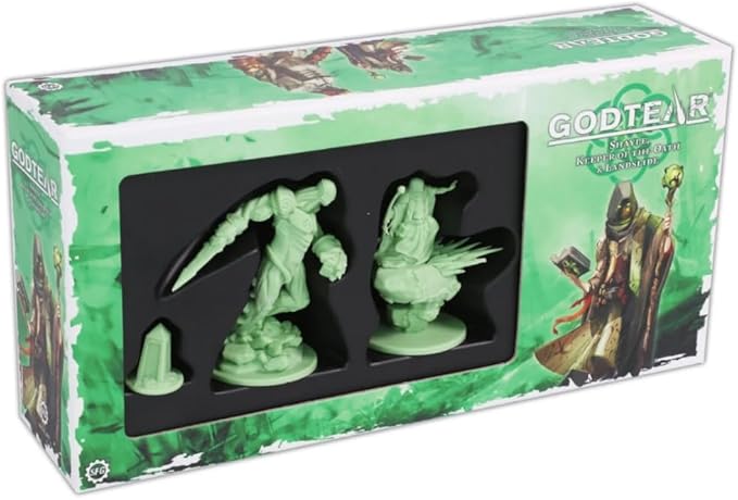 Steamforged Games Godtear The Board Game Bundle: Shayle Luella Jeen and Kailinn Expansion (4 Items)