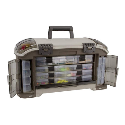 Plano Angled 787 Guide Series Stowaway Tackle System- Includes 7 Stowaways, Fishing Tackle Storage, Premium Tackle Storage, One Size, Model Number: 787010