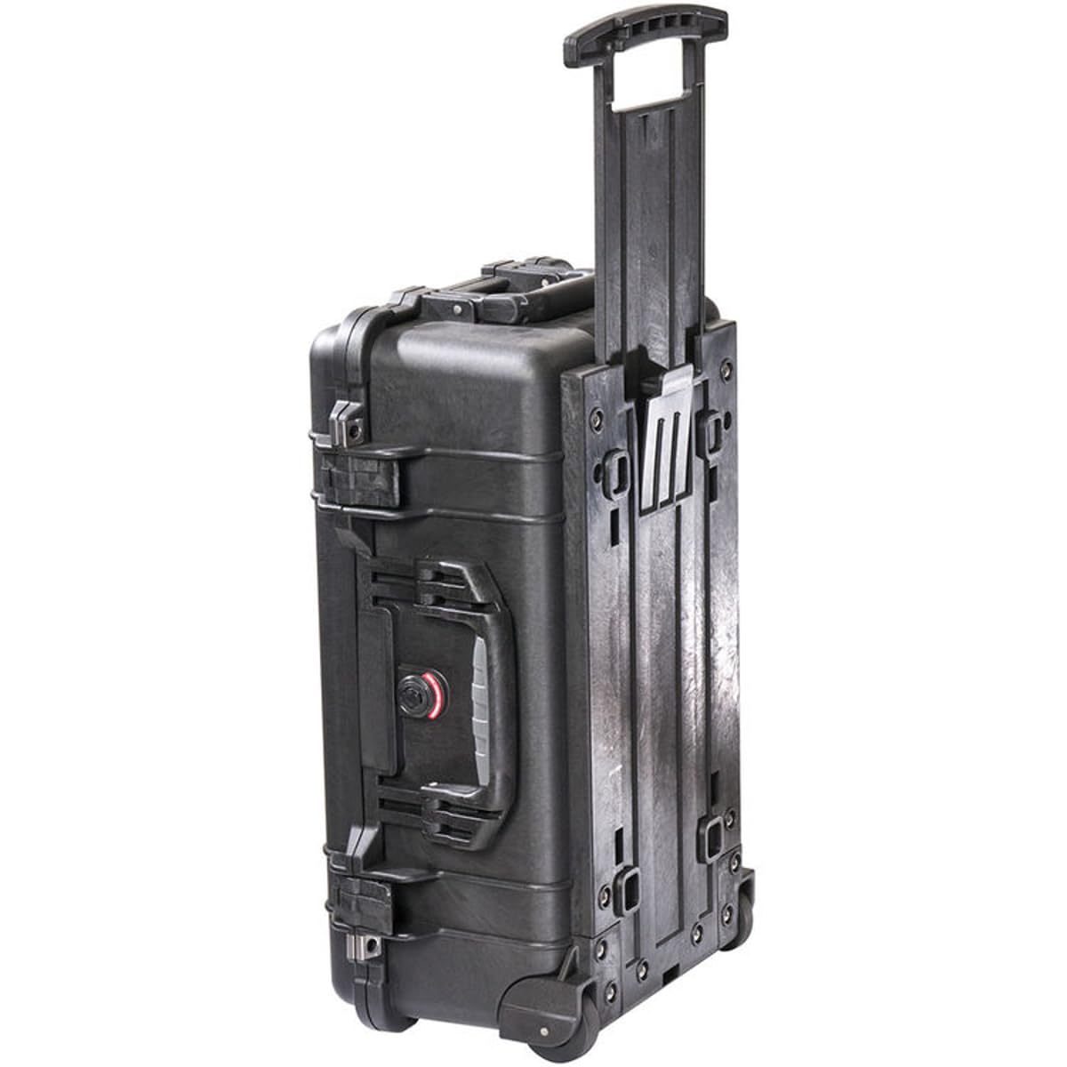 Pelican 1510SC Watertight Wheeled Carry On Hard Studio Case with Padded Yellow Foam Dividers, Black