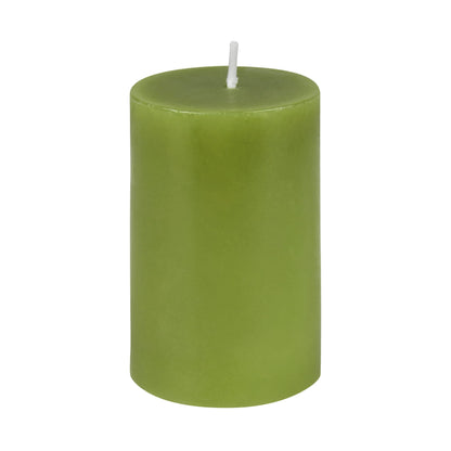 Jeco “2” Diameter by 3” Sage Green Pillar Candle,CPZ-2311