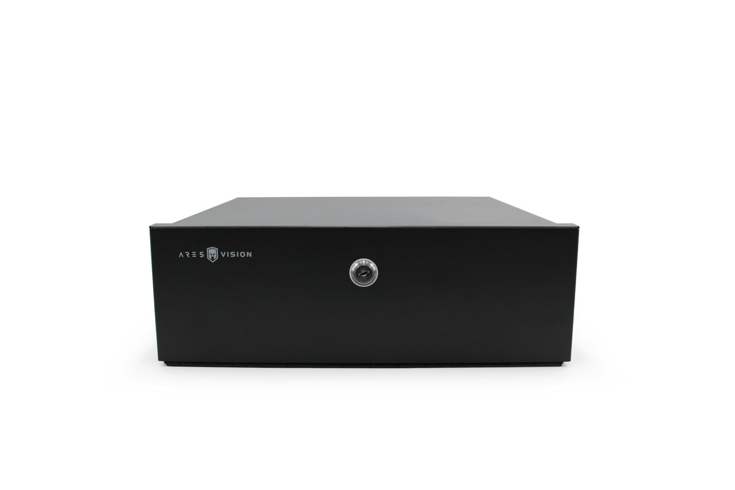 ARES VISION DVR Lock Box 15" x 15" x 5" – Heavy Duty 16 Gauge Steel Security Enclosure with Fan, Lock & Key, Cable Knockouts – Secure NVR, Router, AV Equipment for Home & Commercial Use
