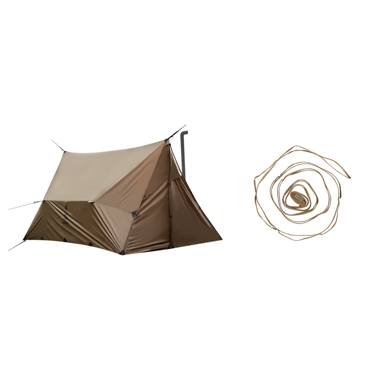 OneTigris ROCDOMUS Hammock Hot Tent + Camping Lanyard