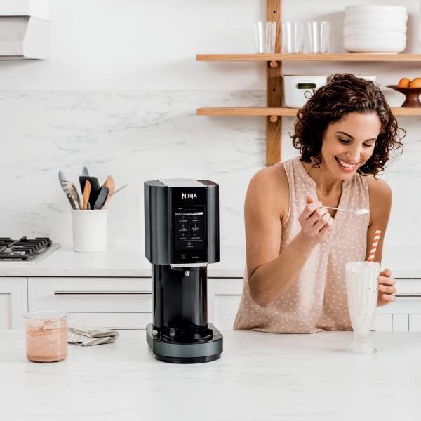 Ninja CREAMi Ice Cream Maker - Create Delicious Sorbets & Milkshakes | Includes 3 CREAMi Pints, Black