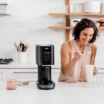 Ninja CREAMi Ice Cream Maker - Create Delicious Sorbets & Milkshakes | Includes 3 CREAMi Pints, Black
