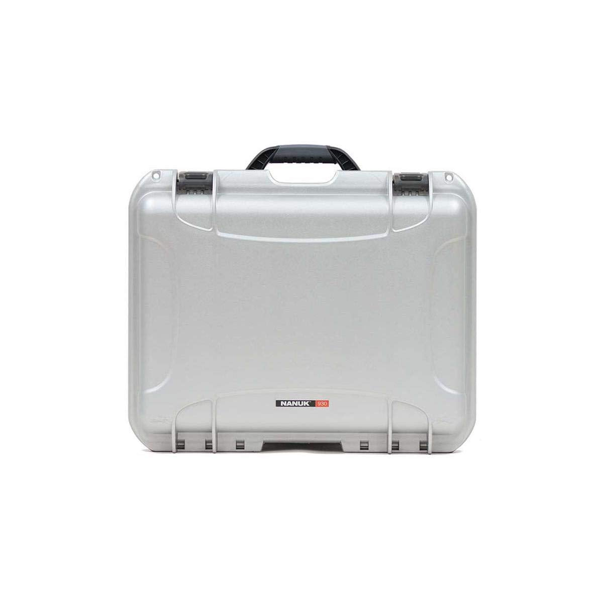 NANUK Waterproof Hard Case with Foam Insert - Silver, 930-1005