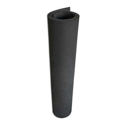 Rubber-Cal Recycled Rubber Flooring Roll - 1/4 in. x 4 ft. x 9 ft. - Black